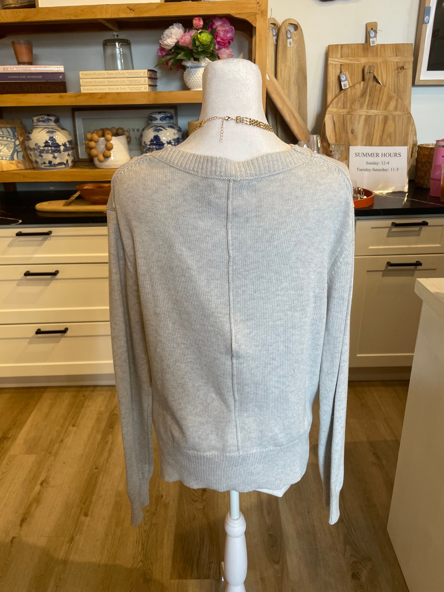Layered V-Neck Sweater