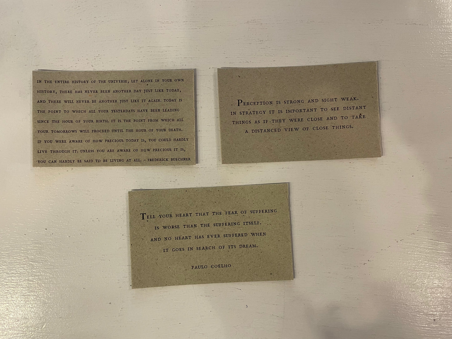 Random Thought Cards
