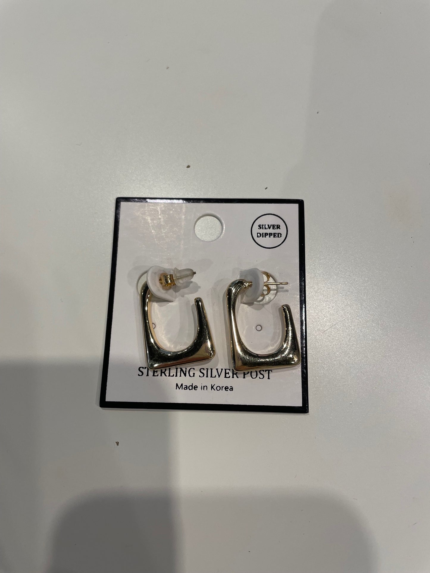 Stylish Rectangular Hoop Earrings