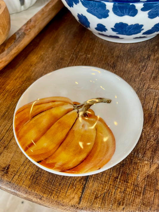 Mini Pumpkin Plates
