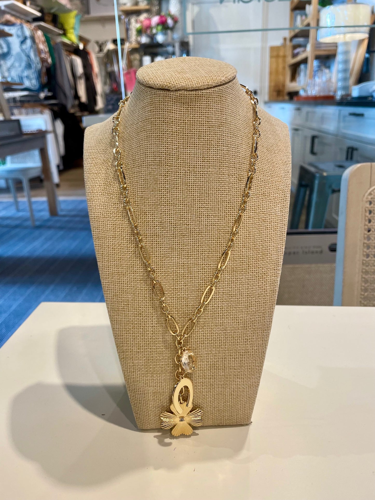 Clover Charm Necklace