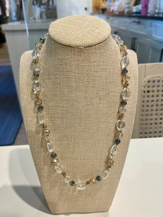 Beaded Crystal Necklace