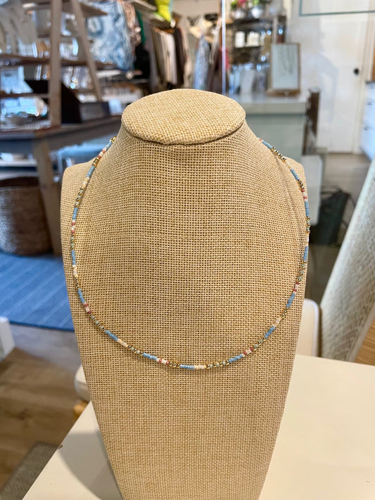 Minimalist Beaded Choker