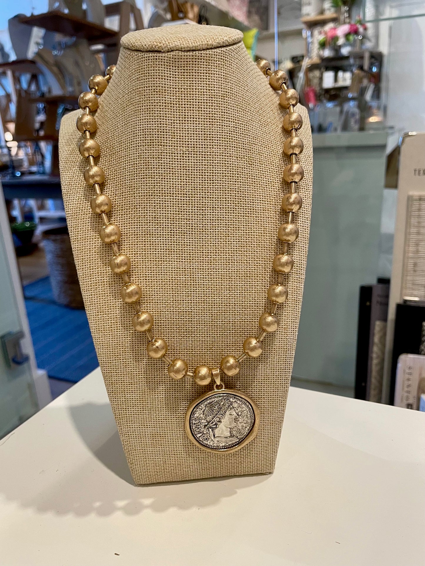 Caesar Pendant Necklace