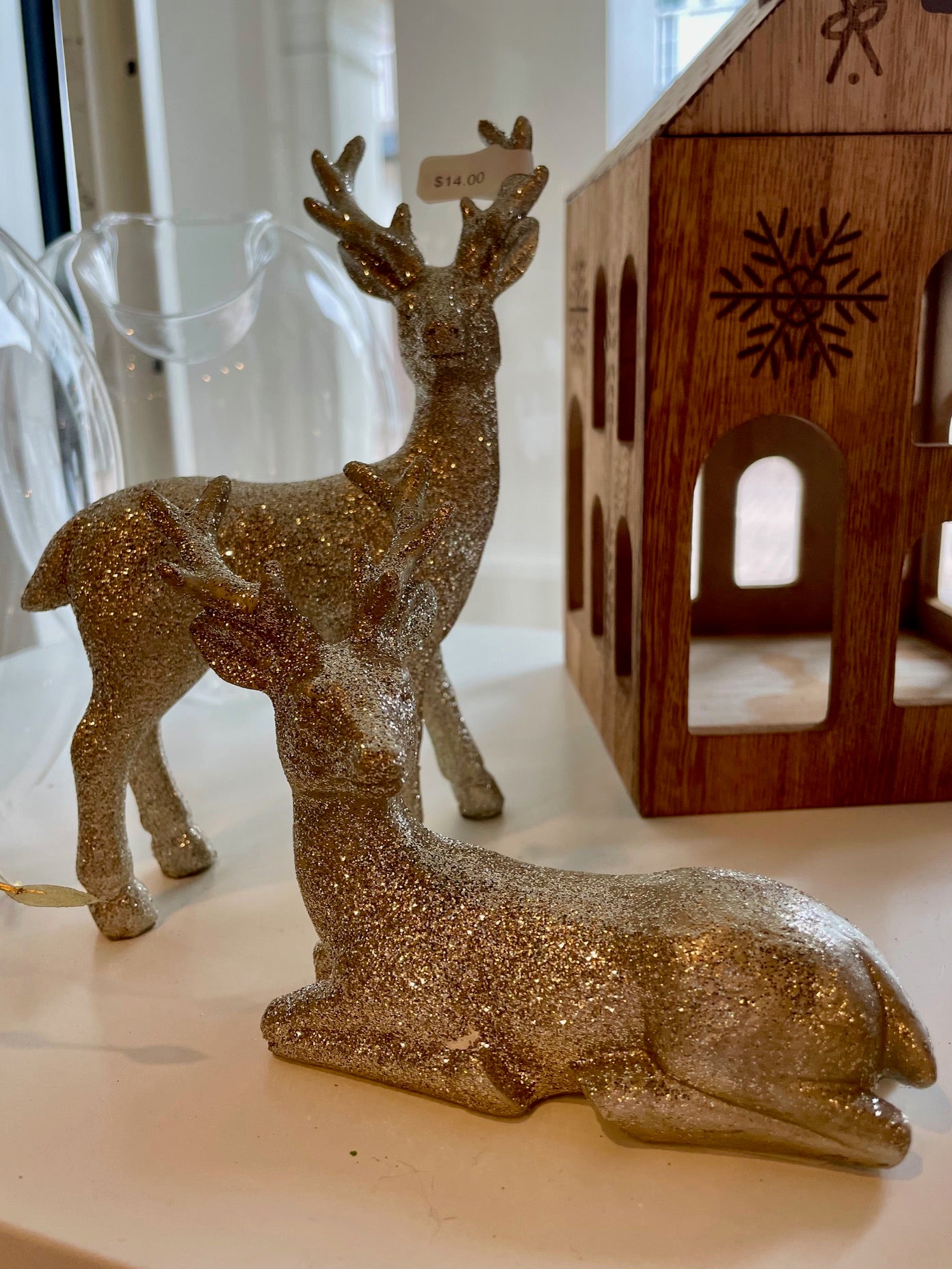 Decorative Reindeer Figurine