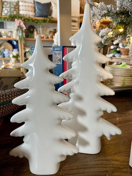 White Ceramic Tree