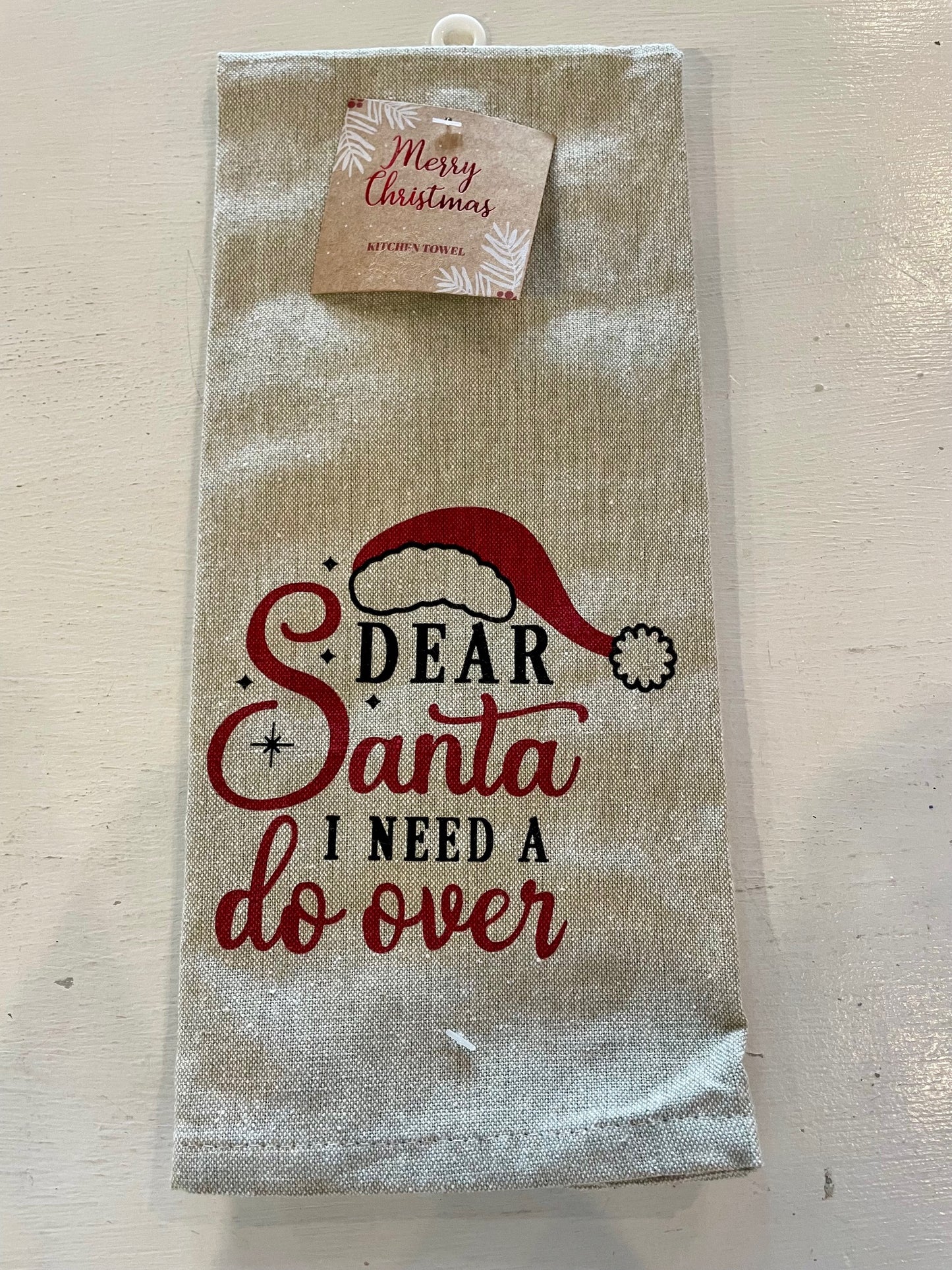 Holiday Saying Tea Towels