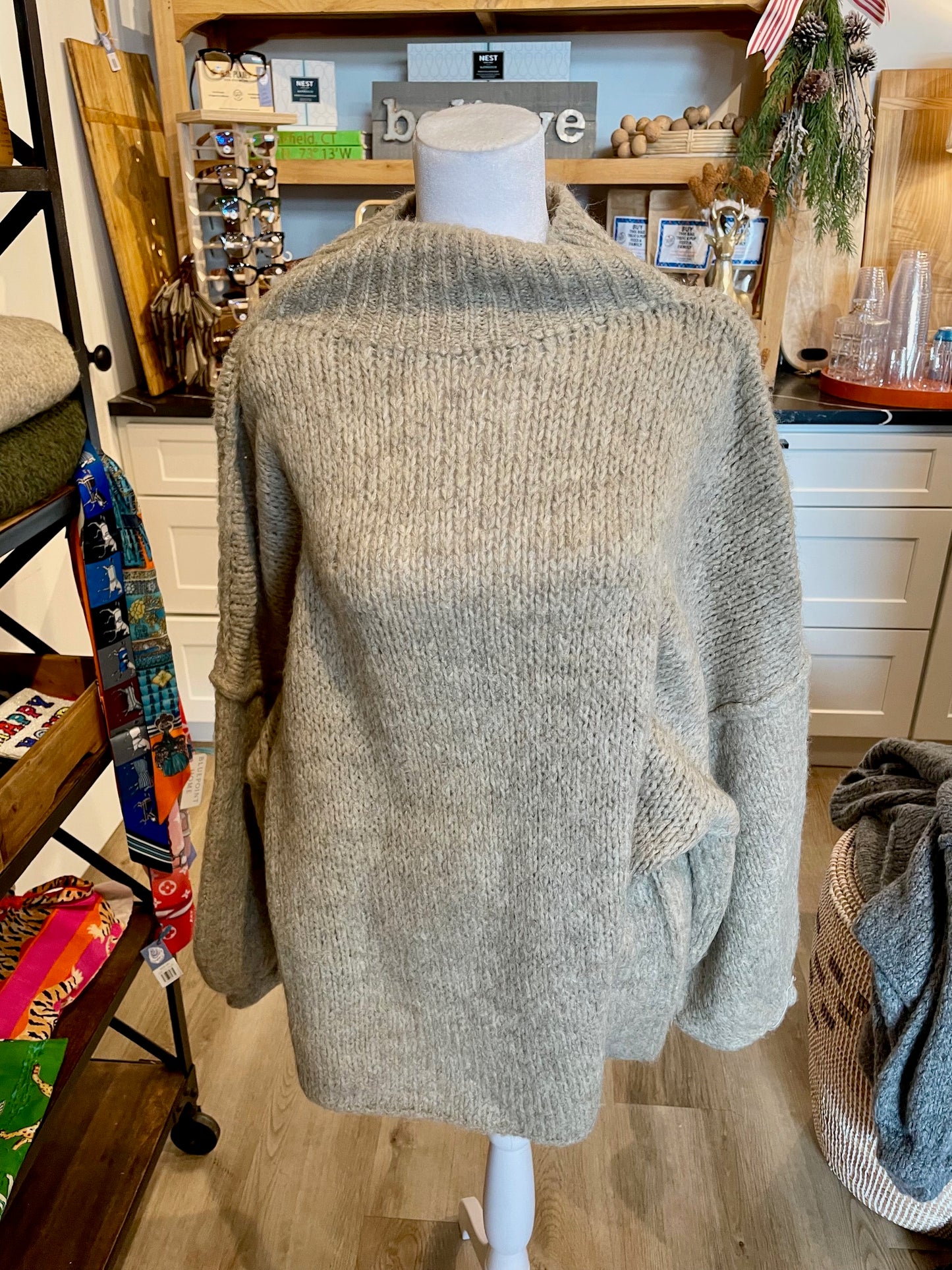 chunky sweater
