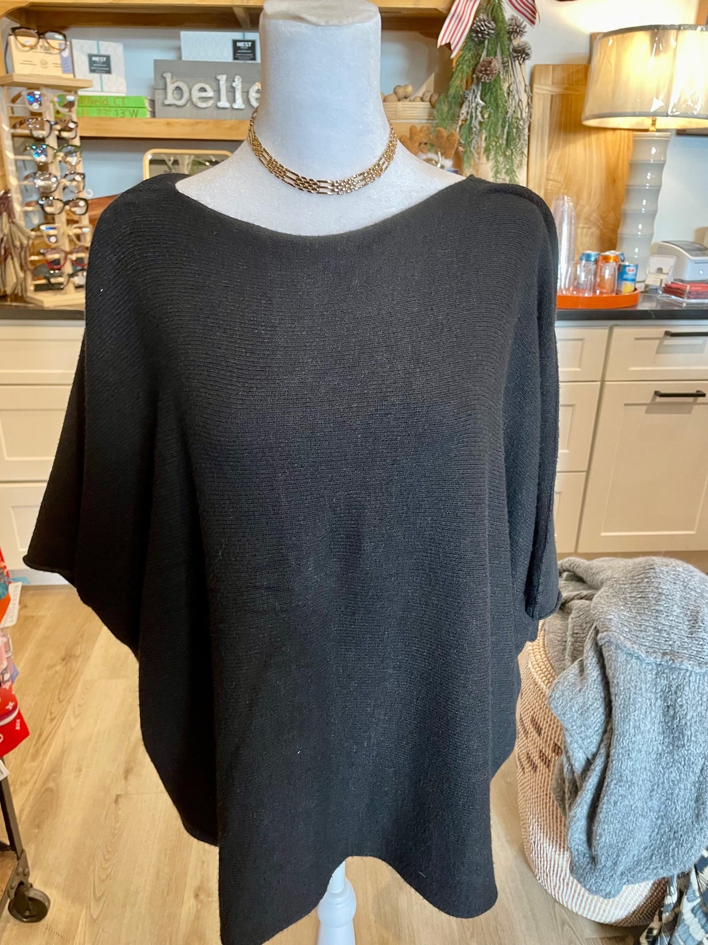 Loose fitting sweater