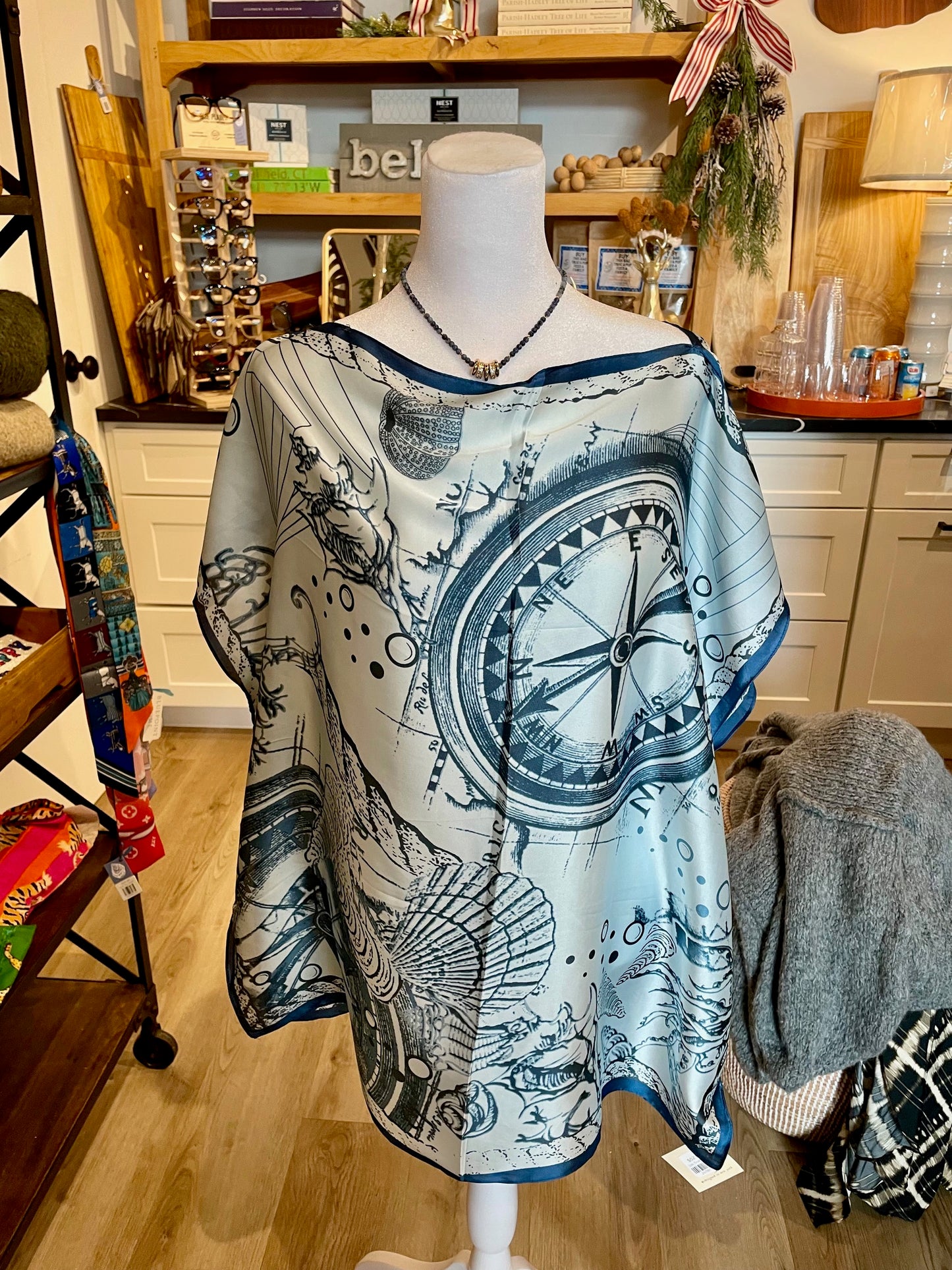 Silk Scarf Shirt