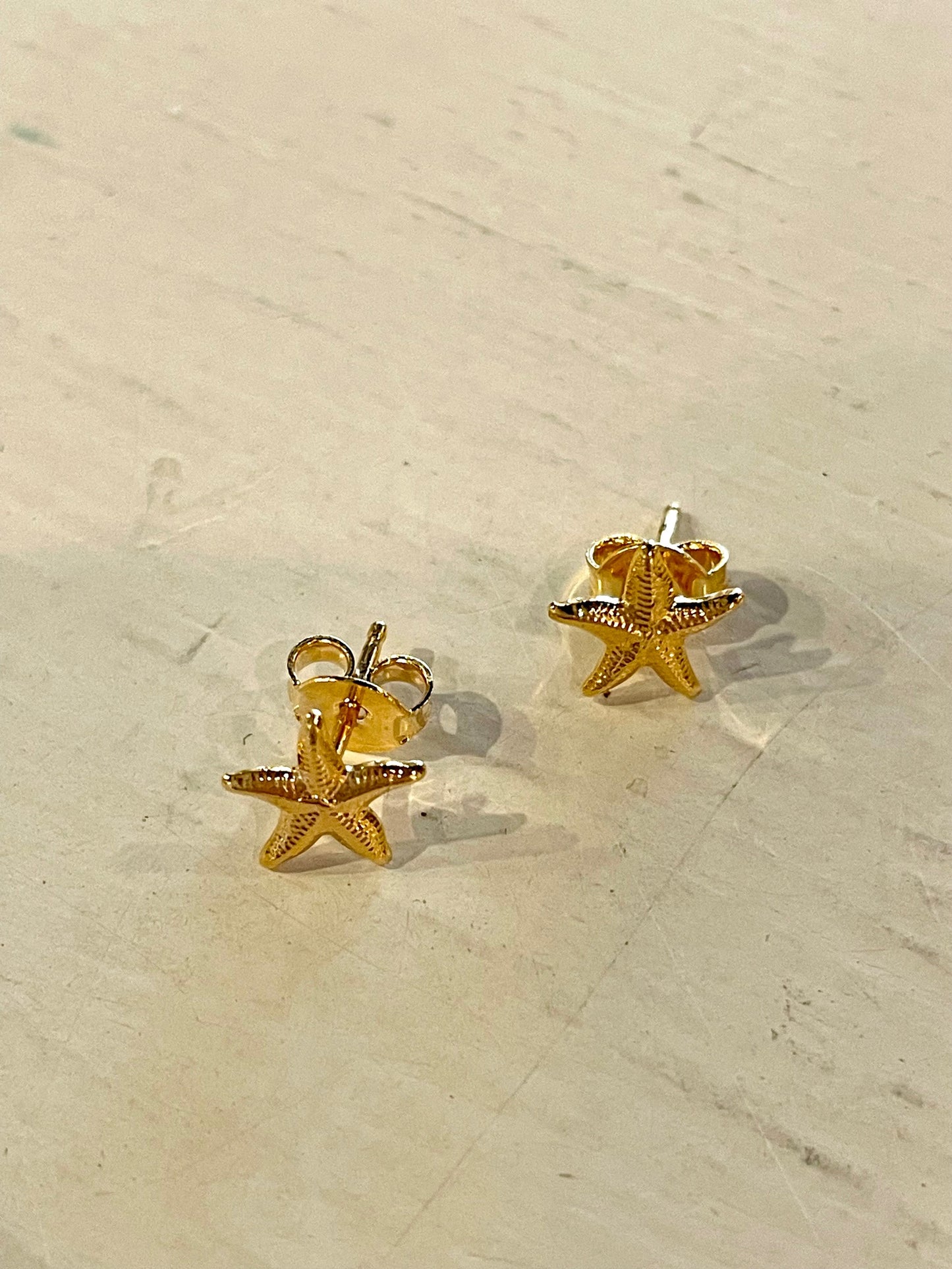 Starfish Gold Earrings