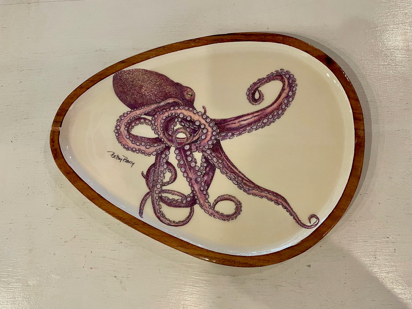 Nautical Asymmetrical Platter