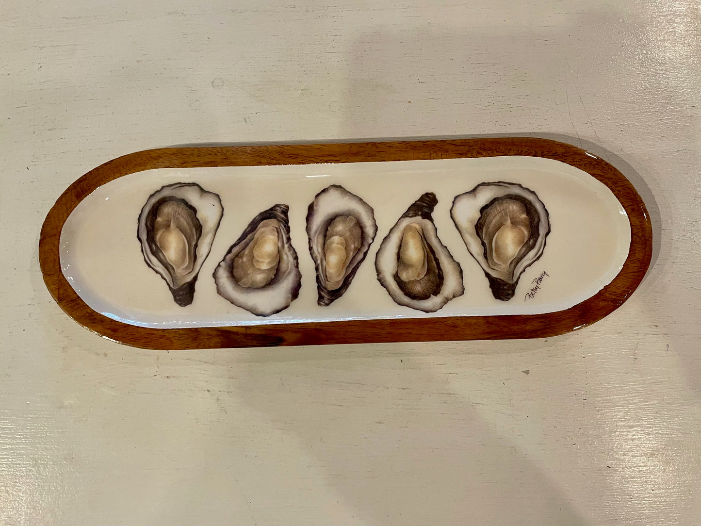 Oval Nautical Platter