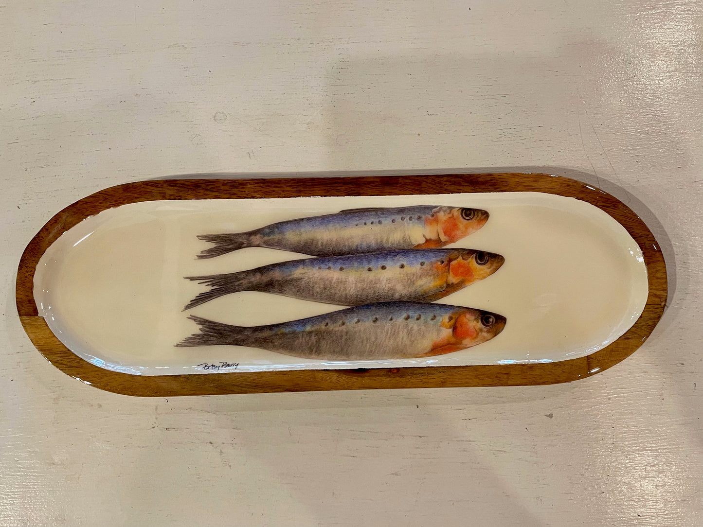 Oval Nautical Platter