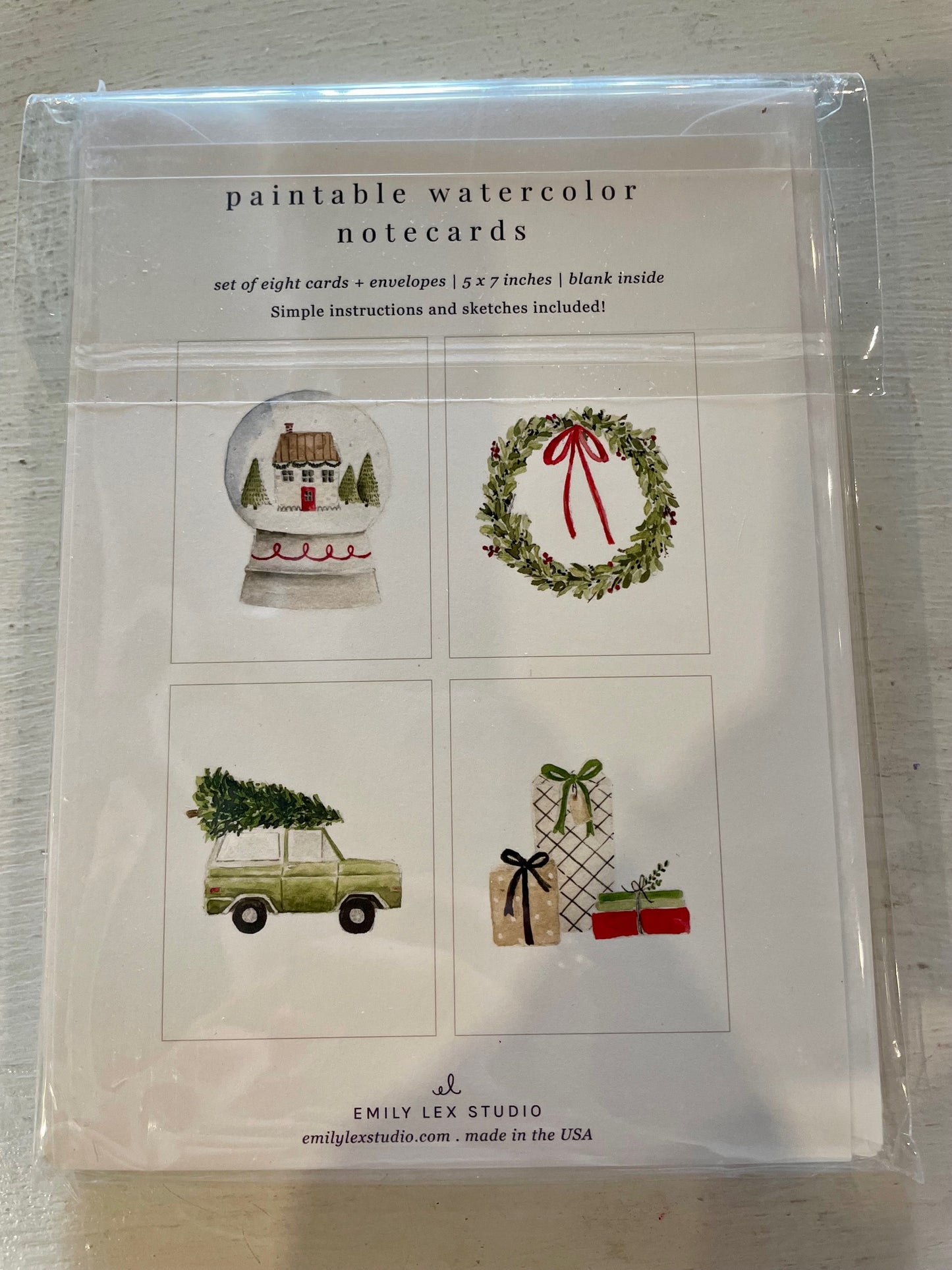 Emily Lex Studio Watercolor Notecards