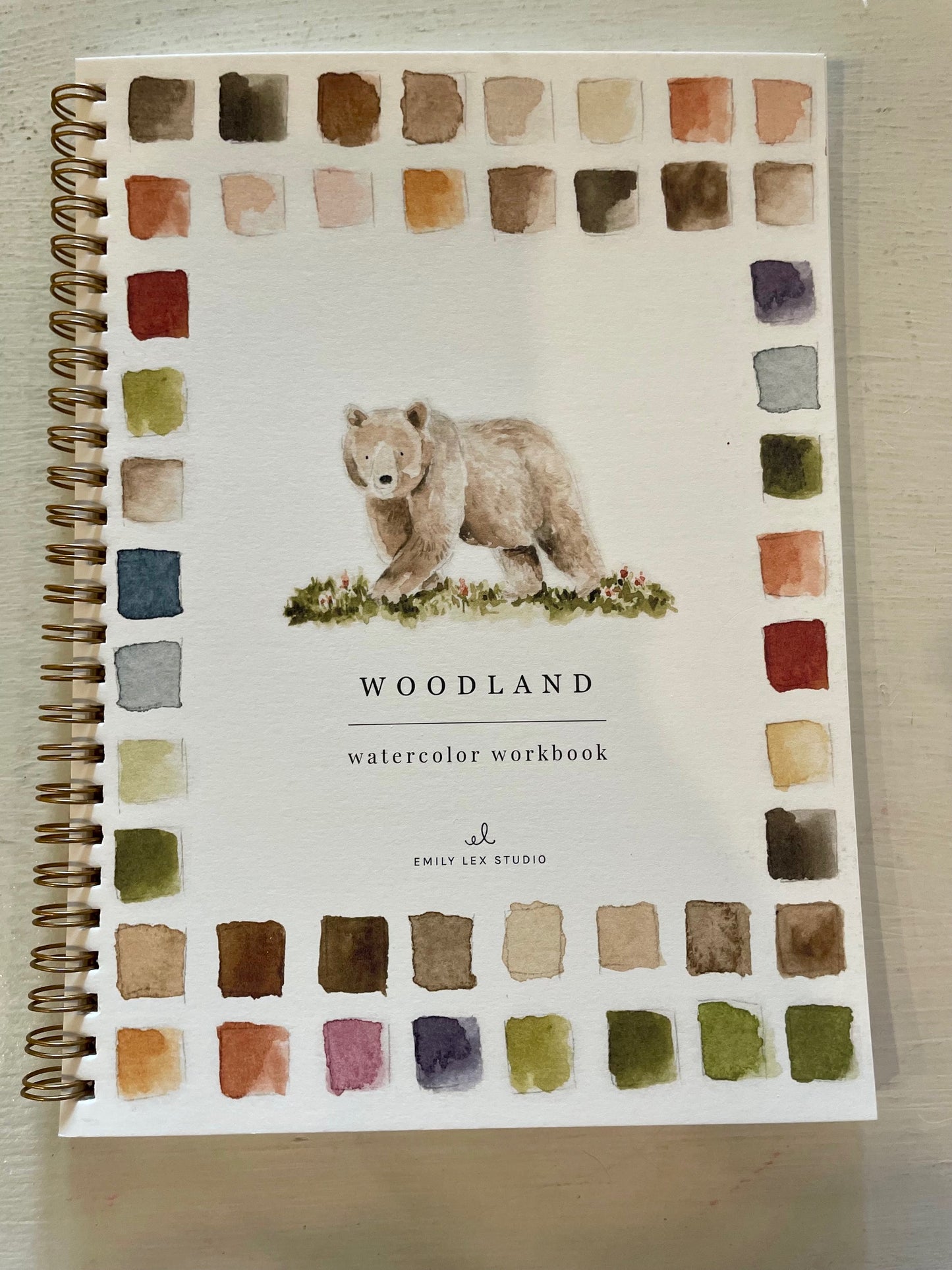 Emily Lex Studio Watercolor Workbook - Woodland