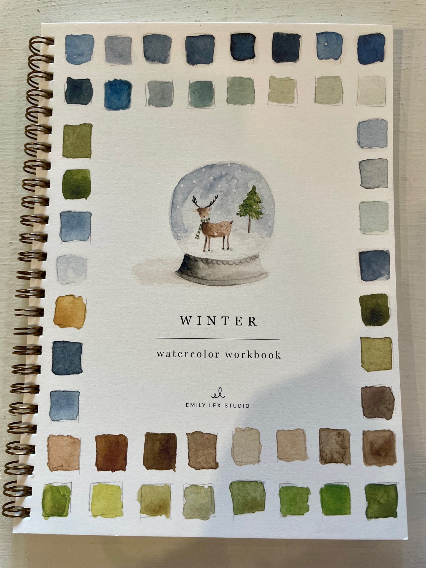 Emily Lex Studio Watercolor Workbook - Winter