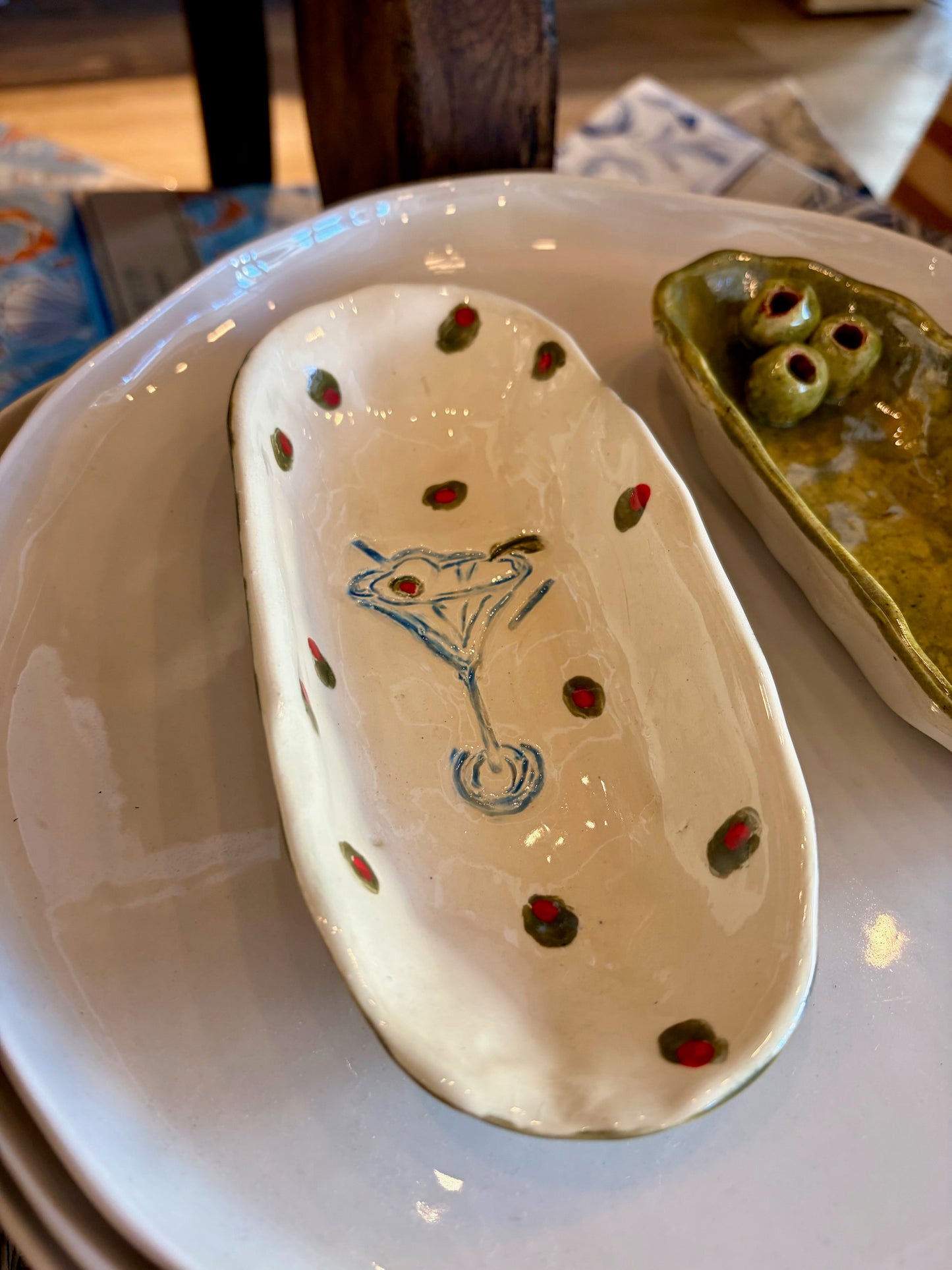 Olive Martini Dish