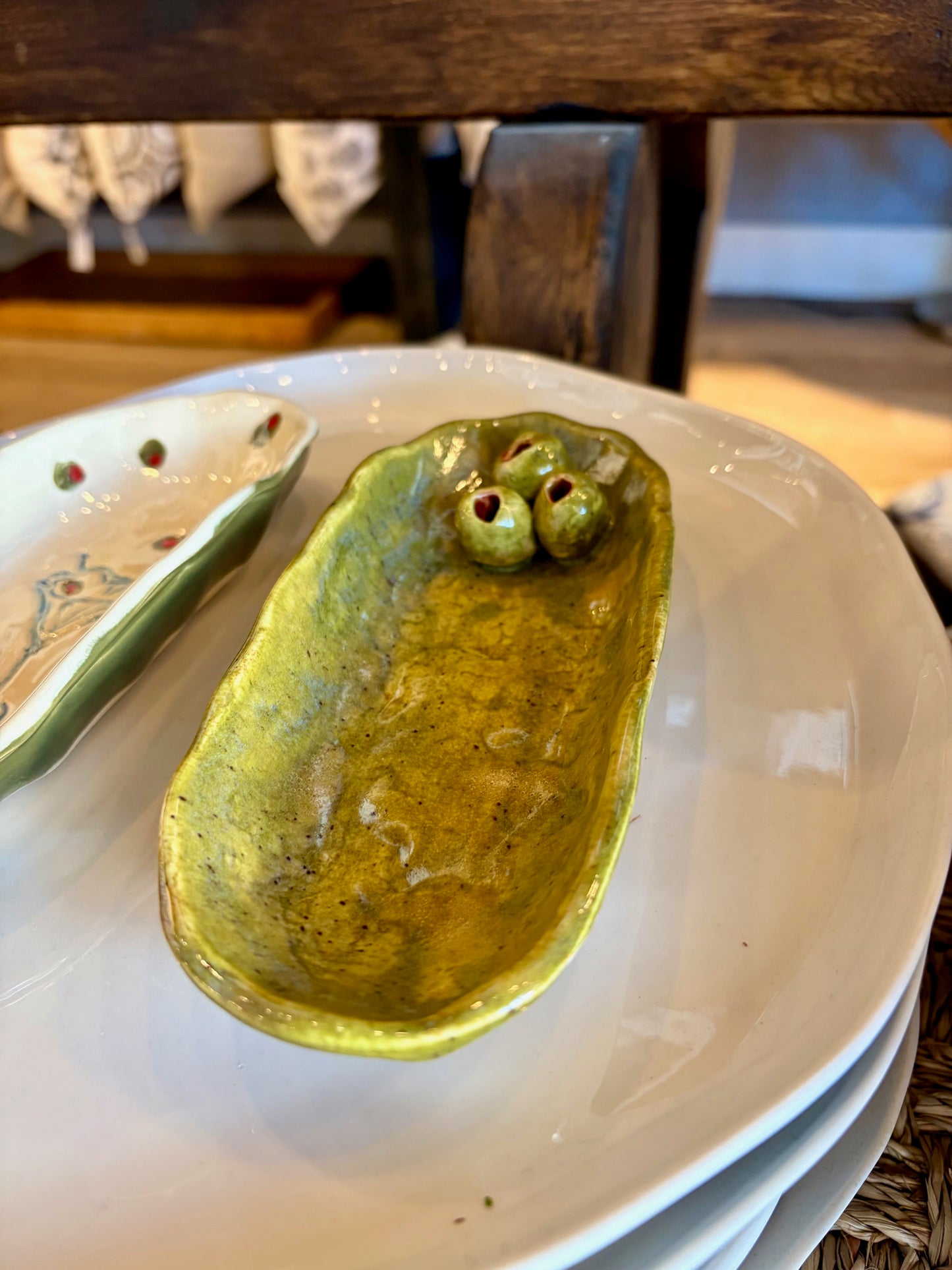 Olive Martini Dish