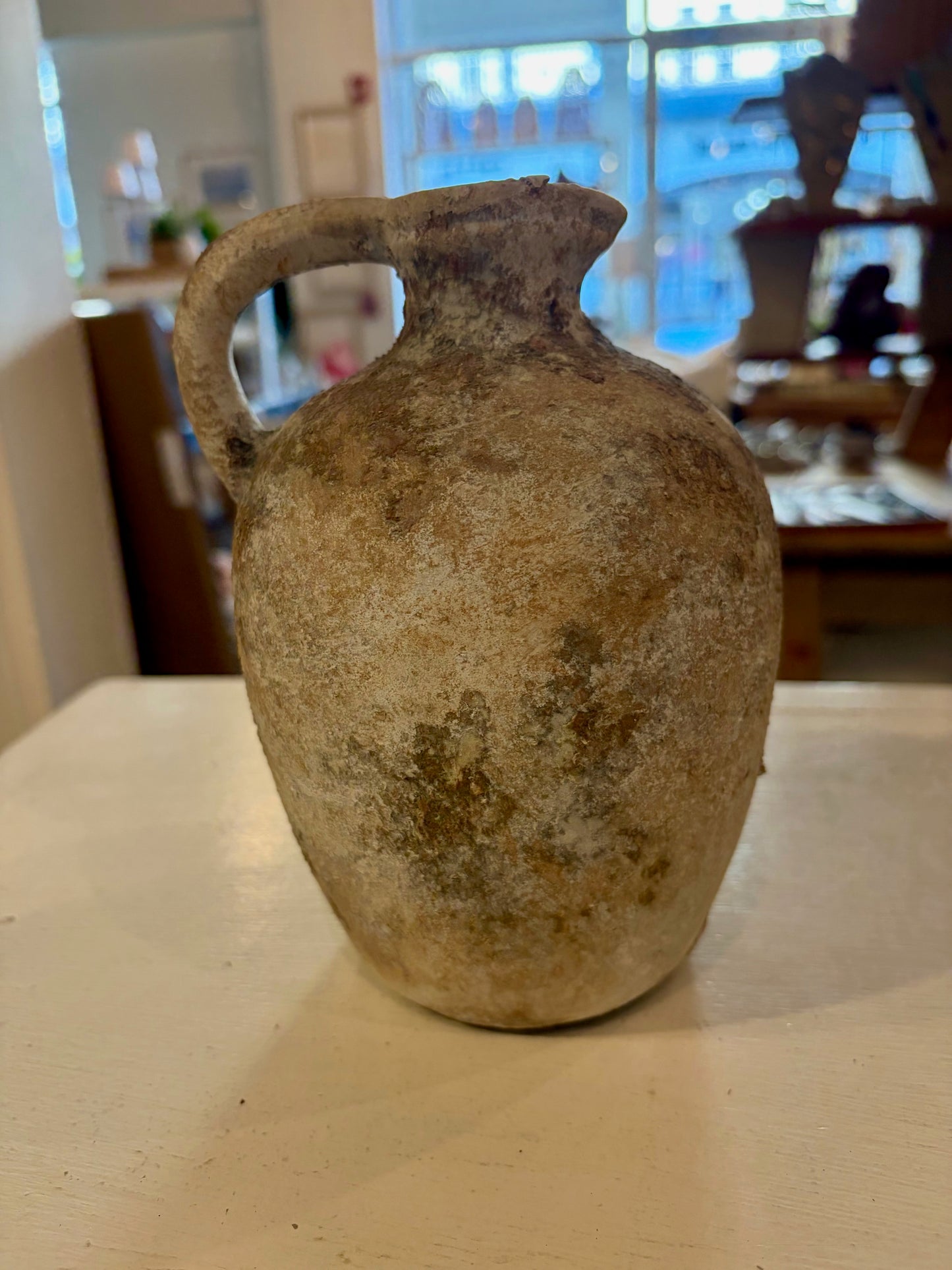 Distressed Ceramic Jug