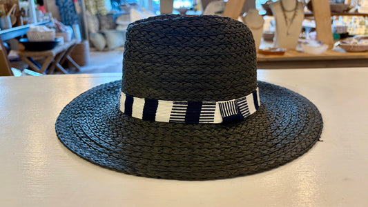 Black & White Sun Hat