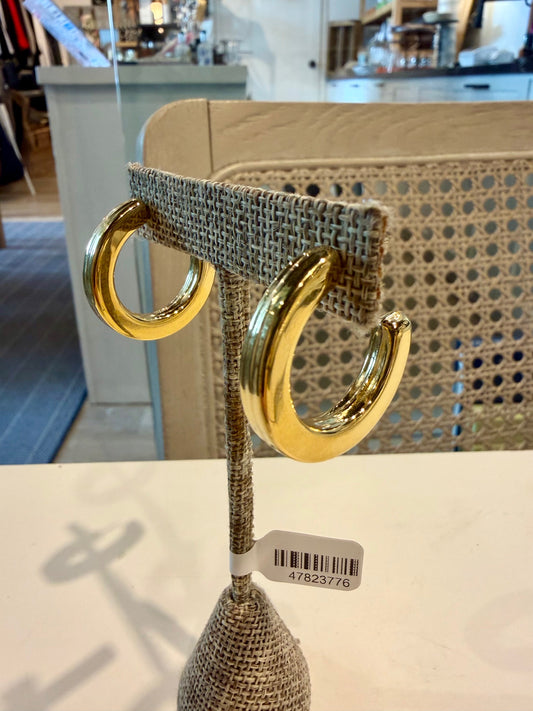 Not-So-Basic Gold Hoop Earrings