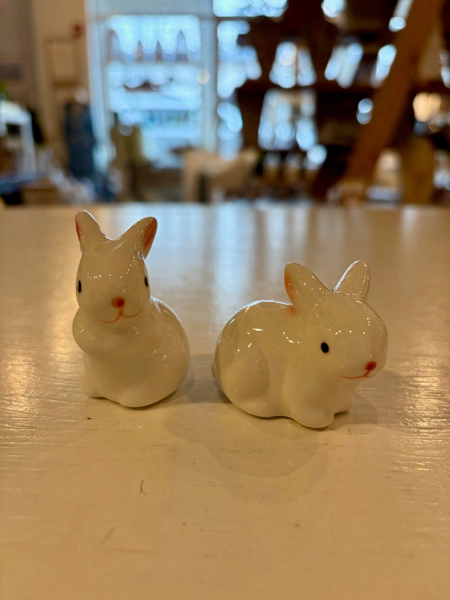 Mini Glass Bunny Figurine