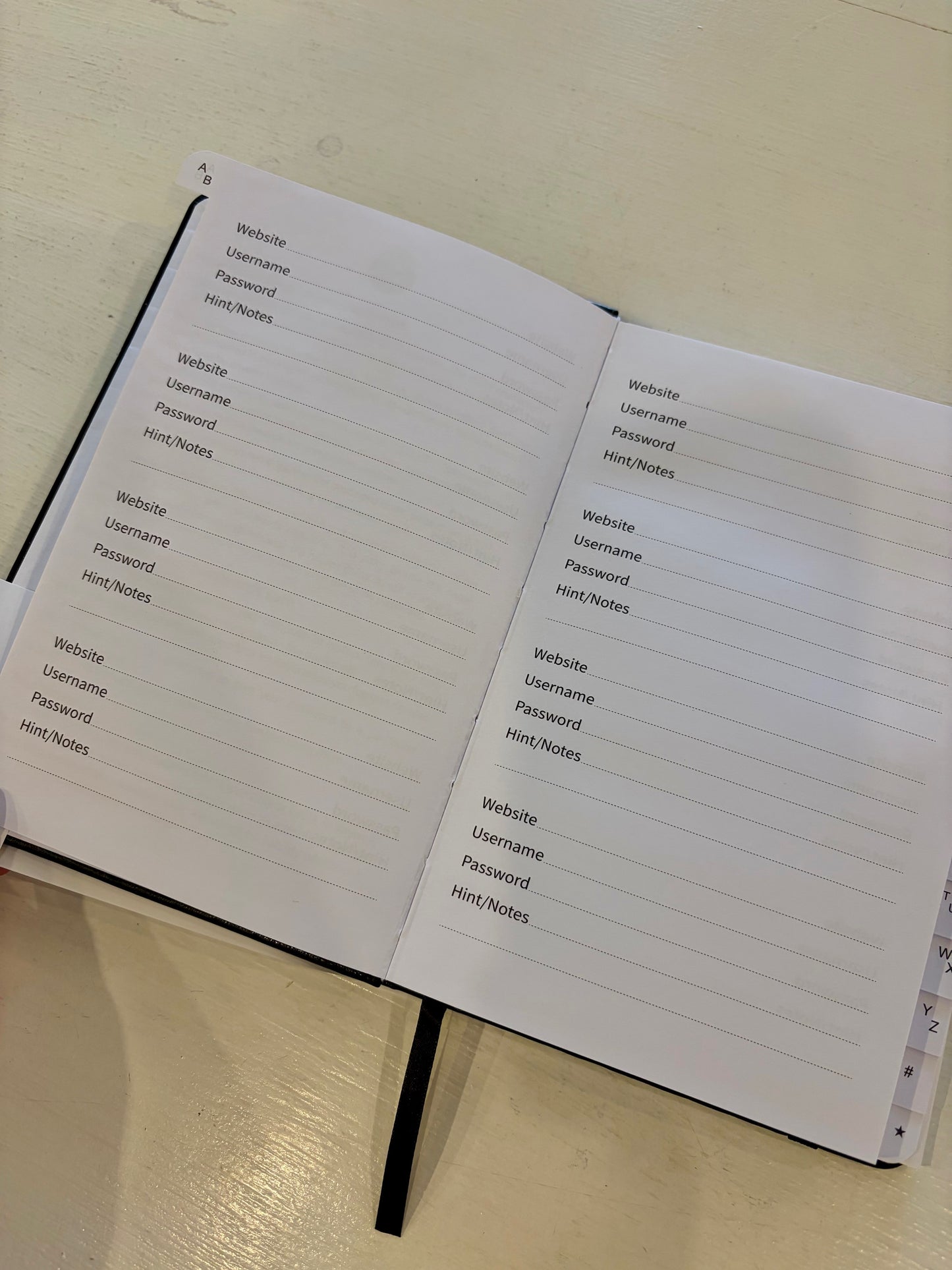 What is my F***ing Password Book