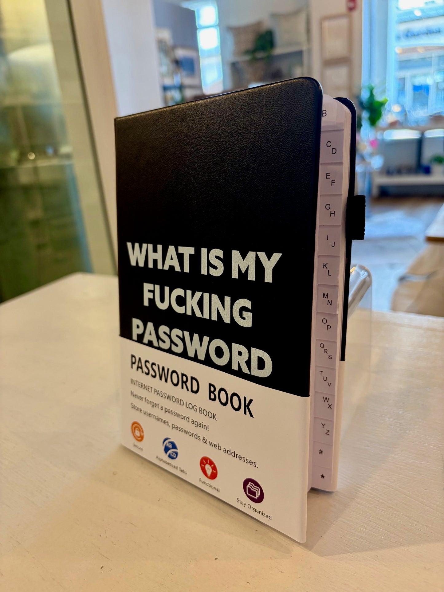 What is my F***ing Password Book