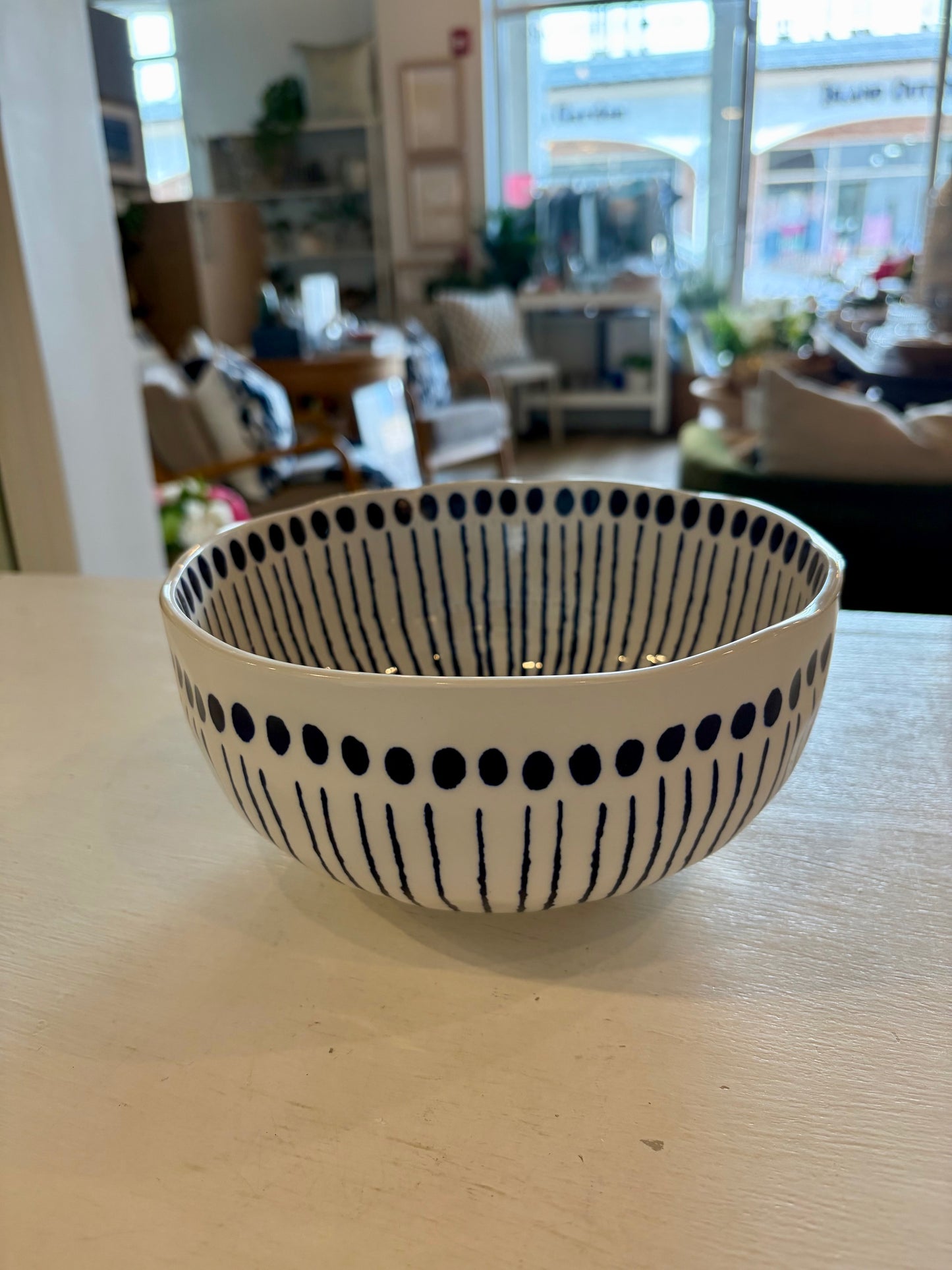 Sprout Stamped Serving Bowl (Large)