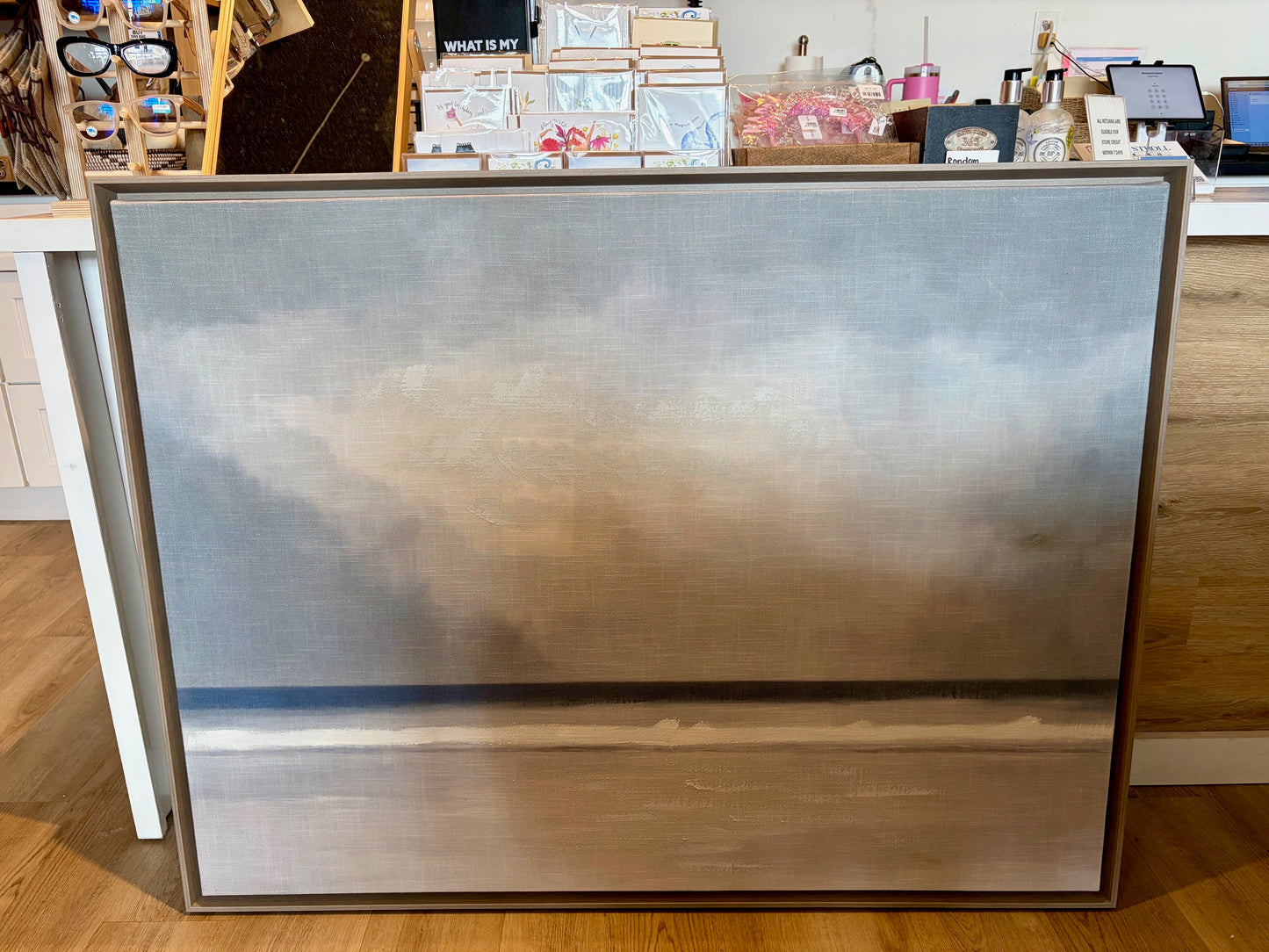 Seascape Fabric Painting