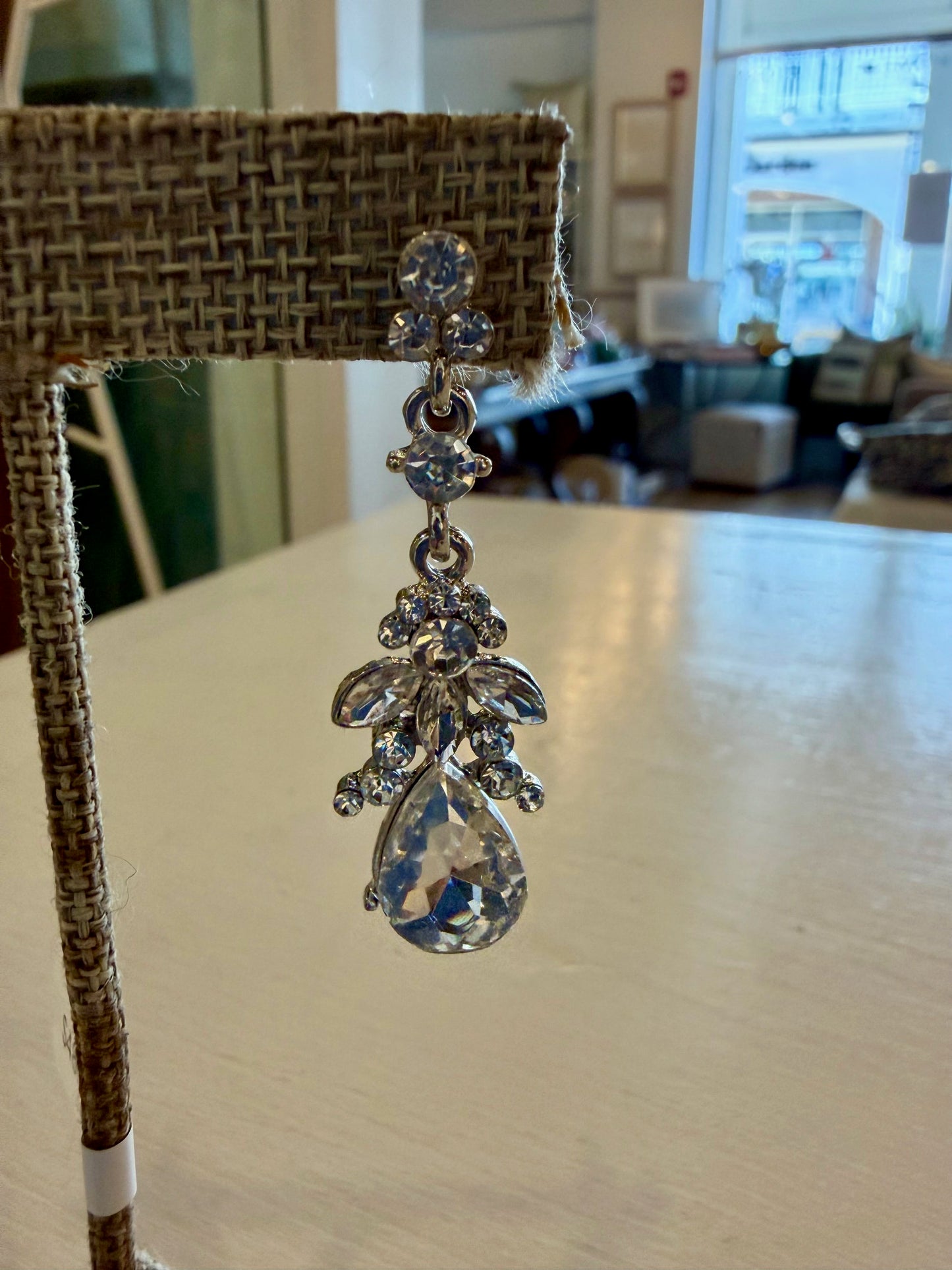 Crystal Chandelier Earrings