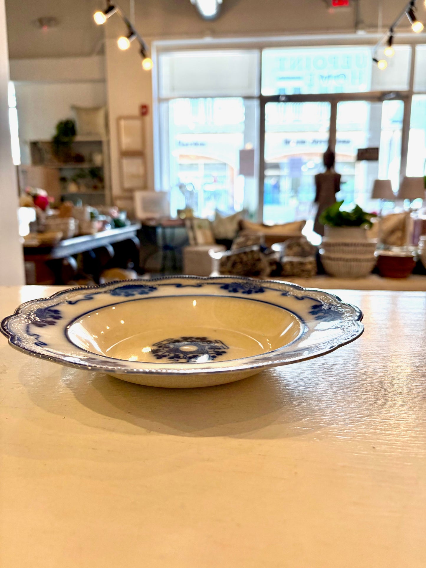 Flow Blue Antique Dishes