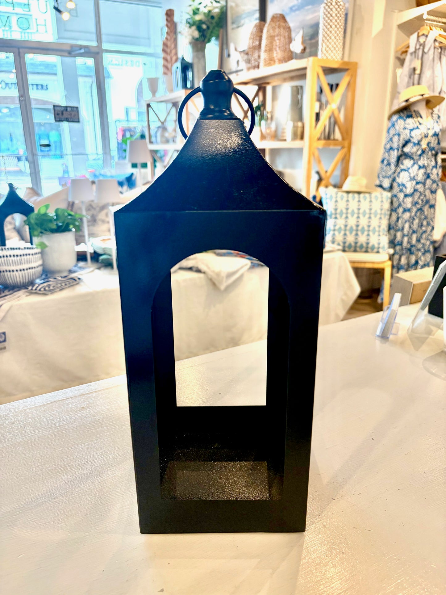 Rustic Metal Lantern (Large)