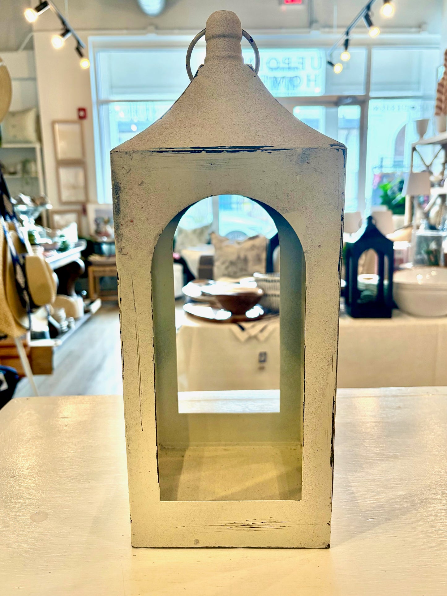 Rustic Metal Lantern (Large)
