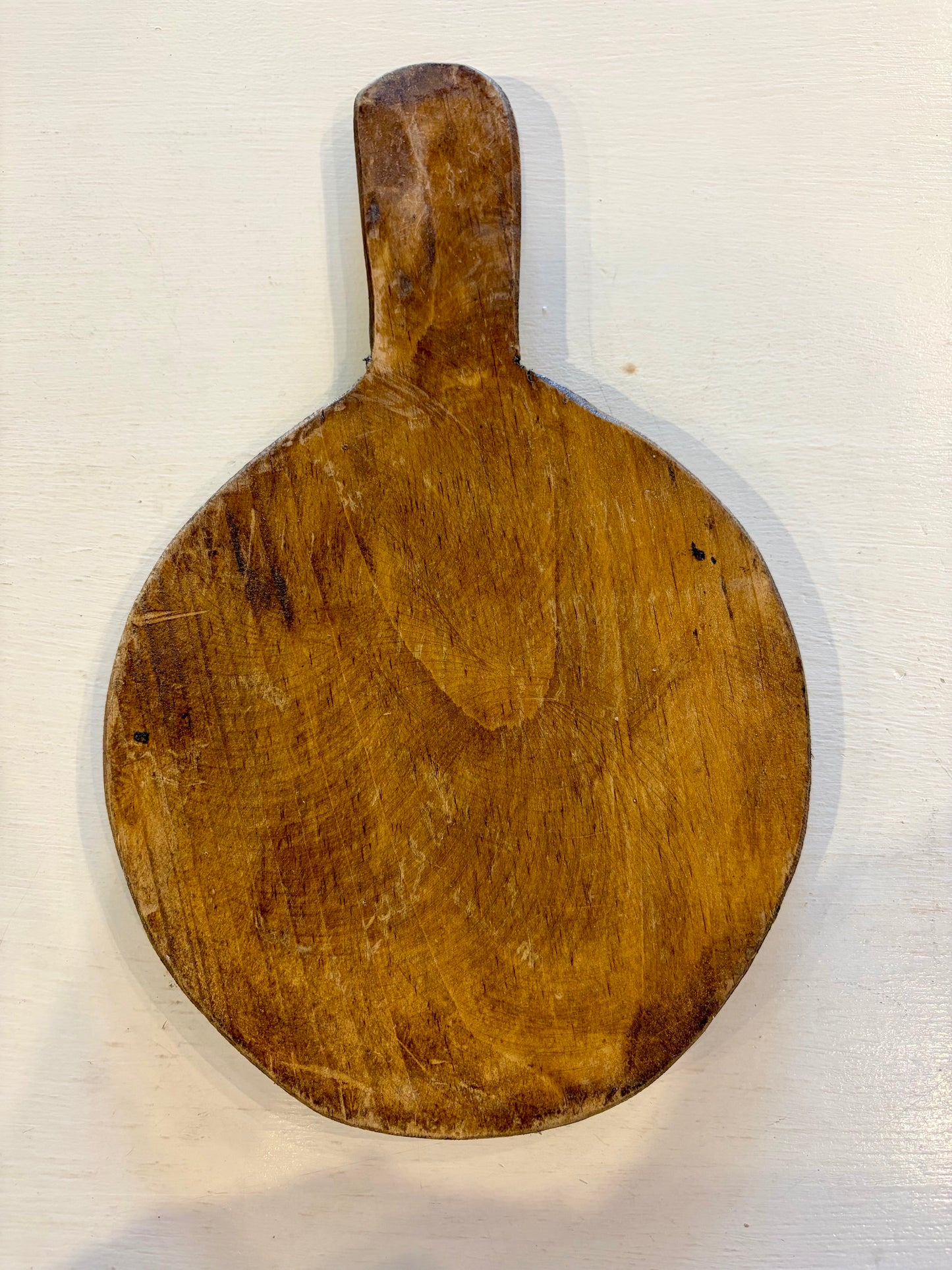Small Round Wooden Board