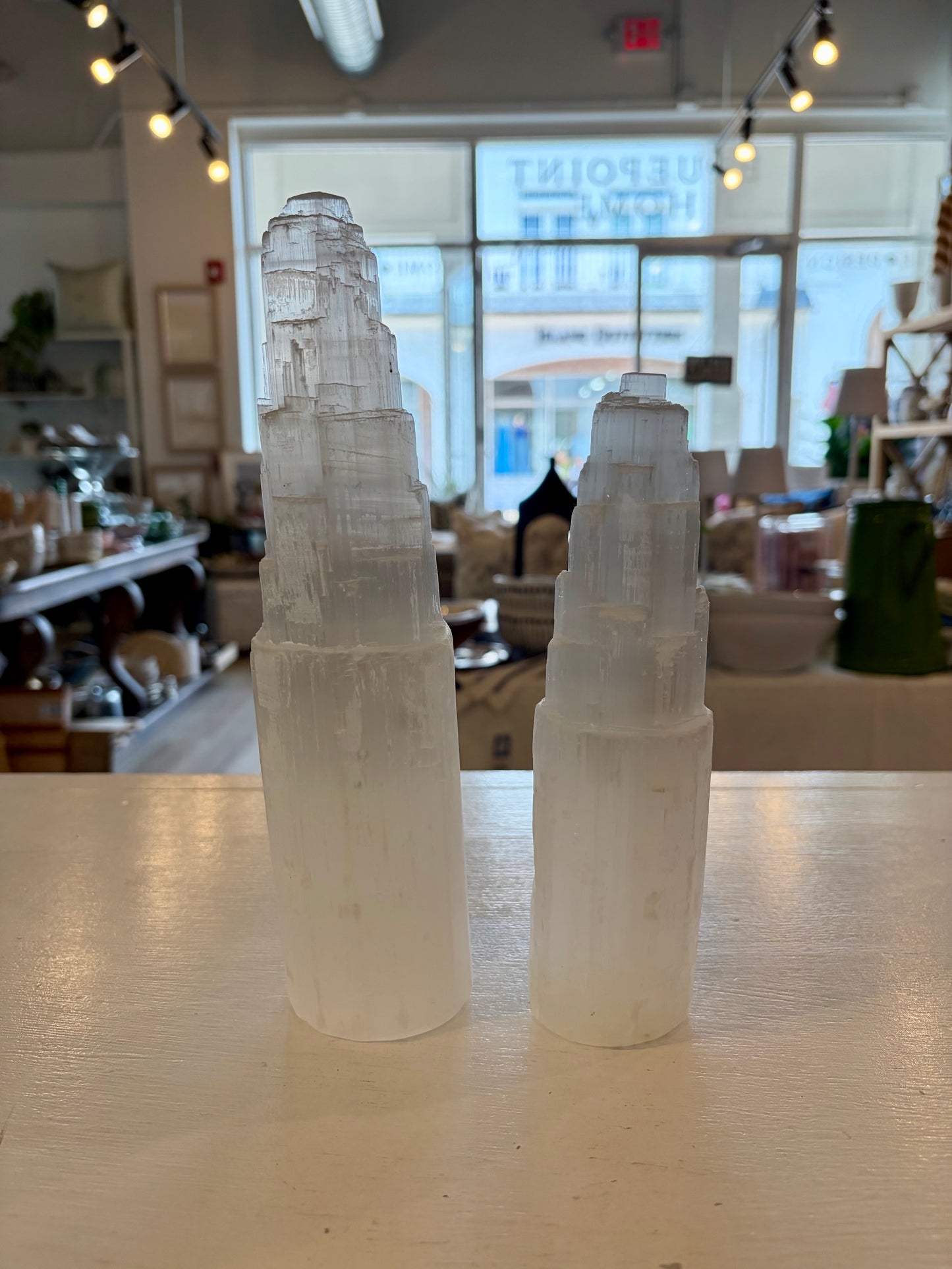 White Crystal Towers