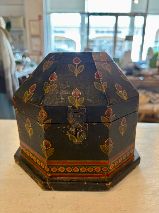 Vintage Octagon Treasure Box