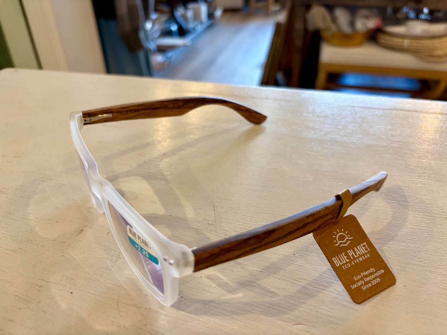 White Wood Blue Light Readers