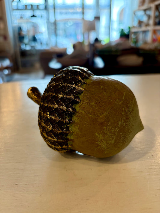 Sparkly Acorn Decor