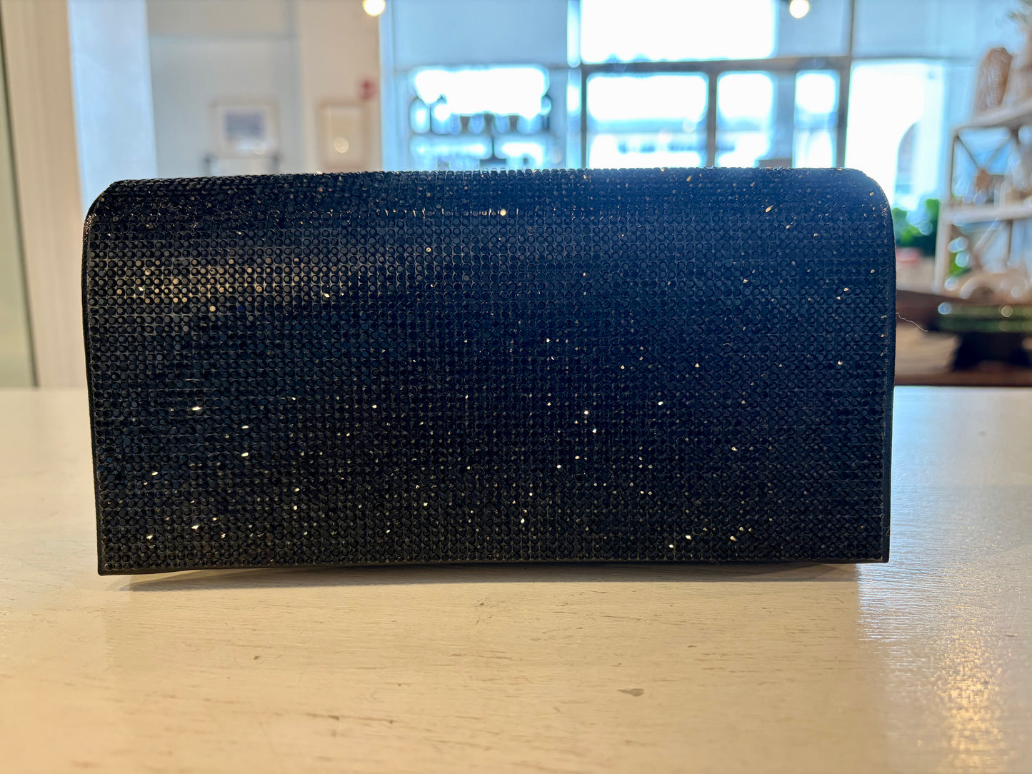 Classic Sparkly Crossbody Clutch