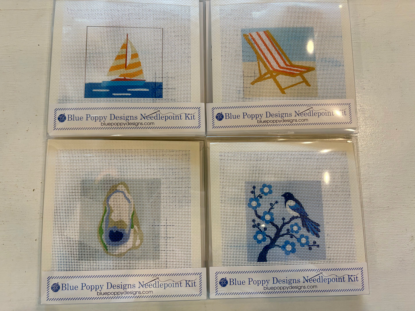 Needlepoint Kits Blue Poppy Designs