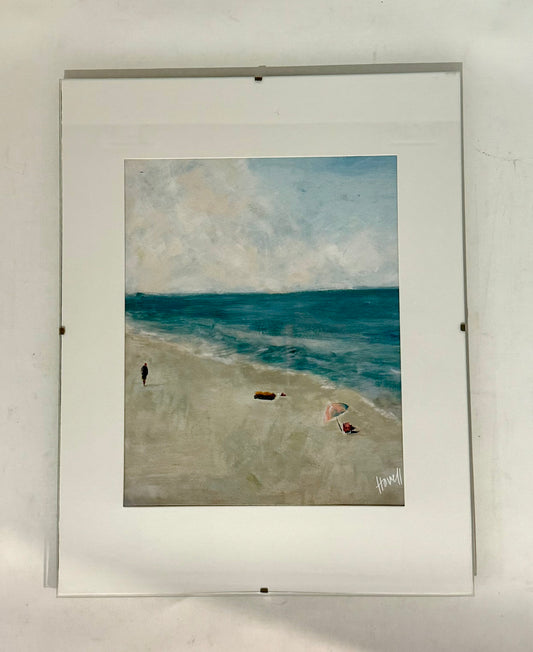 Howell Abstract Beach Painting