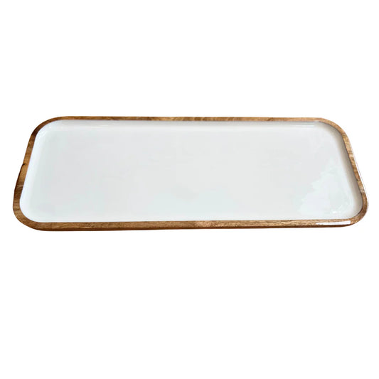 Mango wood XL tray